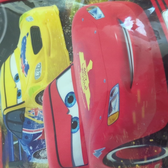 Disney Pixar Cars Super Lap Flying Lap 0.2"Gap Backpack 11x9 EUC - Picture 6 of 12
